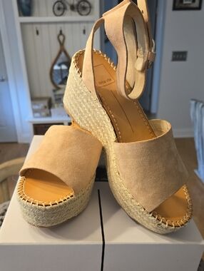 Dolce Vita Suede Espadrille Wedge